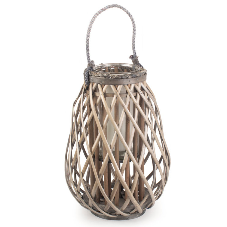 August Grove Garrisons Brown Lantern Wayfair.co.uk